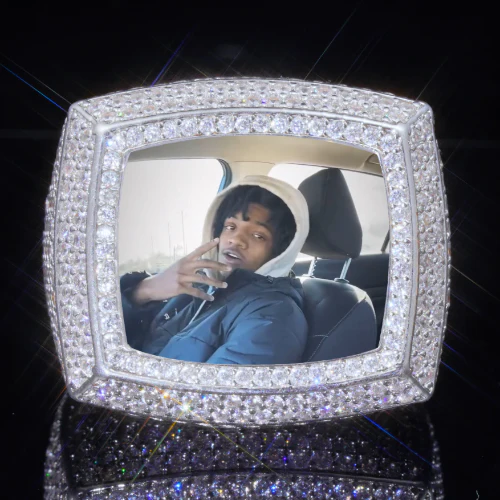 3D CUSTOM PICTURE ICED RING