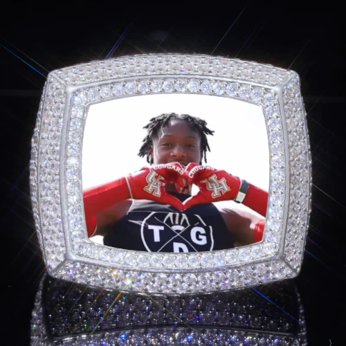 3D CUSTOM PICTURE ICED RING