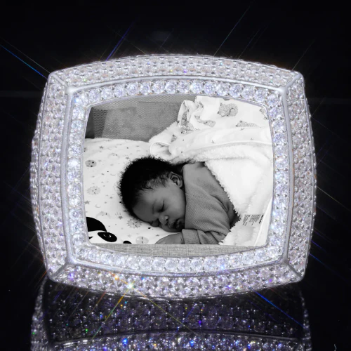 3D CUSTOM PICTURE ICED RING