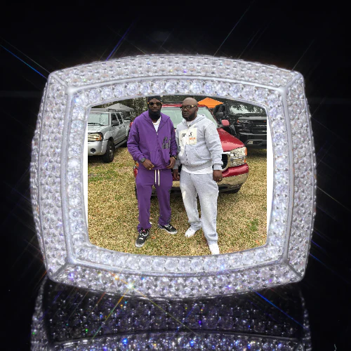 3D CUSTOM PICTURE ICED RING
