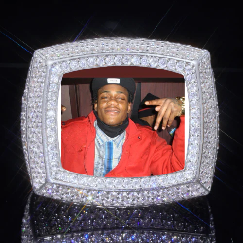 3D CUSTOM PICTURE ICED RING