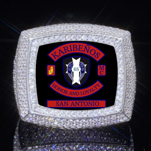3D CUSTOM PICTURE ICED RING