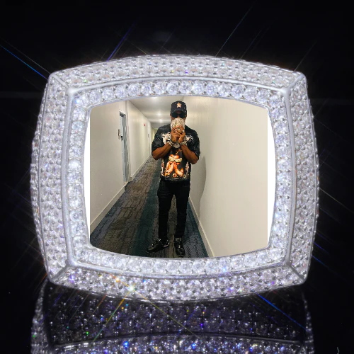 3D CUSTOM PICTURE ICED RING