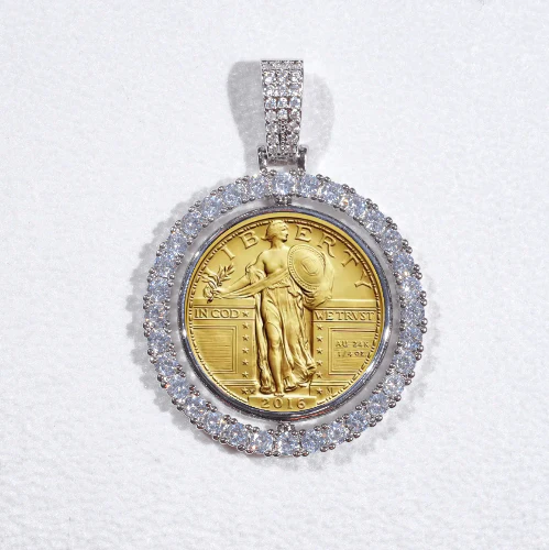 3D Spinning 2-Faced Custom Picture Pendant