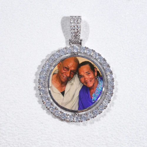 3D Spinning 2-Faced Custom Picture Pendant