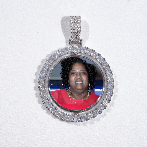 3D Spinning 2-Faced Custom Picture Pendant