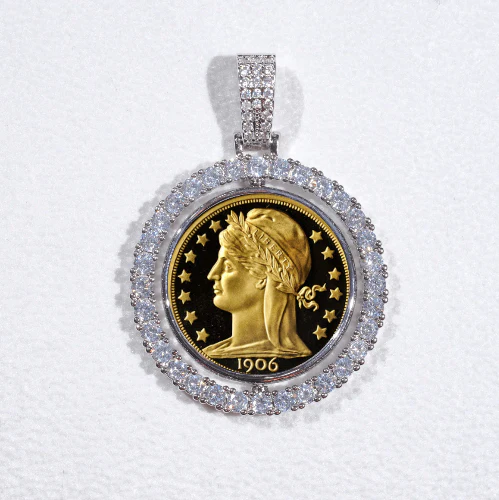 3D Spinning 2-Faced Custom Picture Pendant