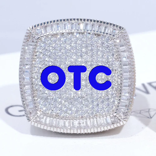 CUSTOM LETTER 3D ICED RING