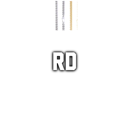 Custom Letters Baguette Two Layer Necklace
