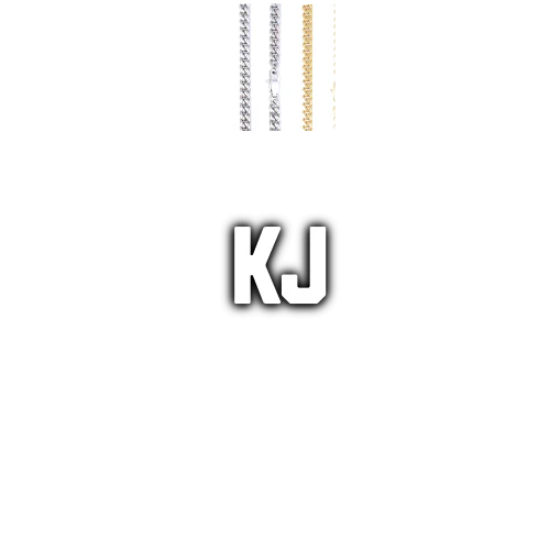 Custom Letters Baguette Two Layer Necklace