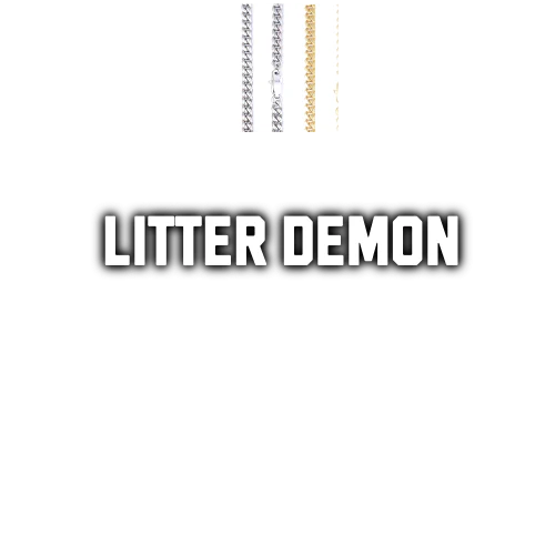 Custom Letters Baguette Two Layer Necklace