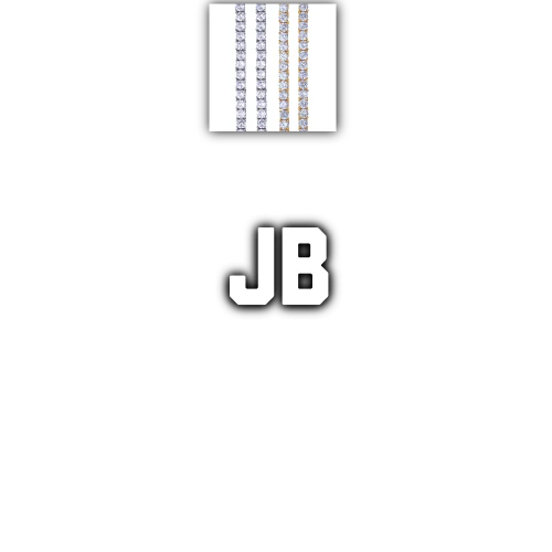 Custom Letters Baguette Two Layer Necklace