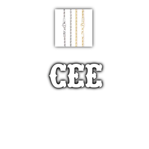 Custom Letters Freibeuter Font Necklace