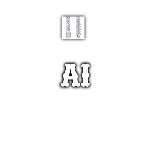 Custom Letters Freibeuter Font Necklace