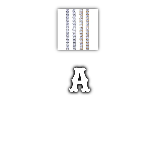 Custom Letters Freibeuter Font Necklace