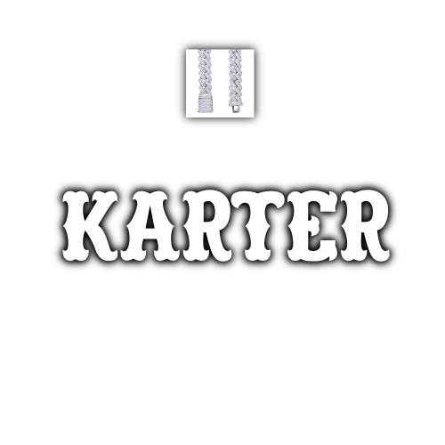 Custom Letters Freibeuter Font Necklace