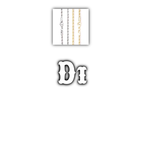 Custom Letters Freibeuter Font Necklace