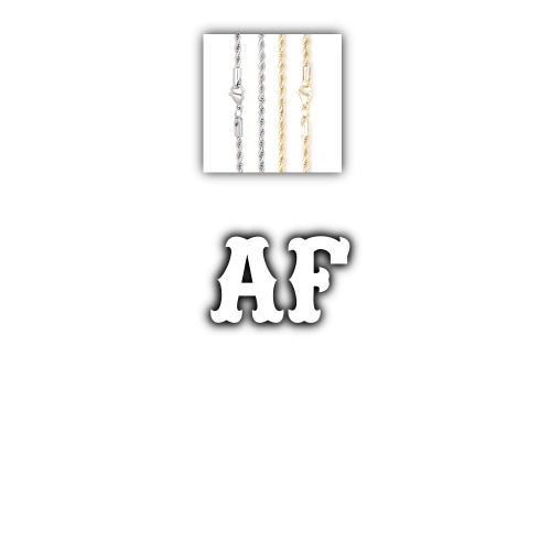 Custom Letters Freibeuter Font Necklace