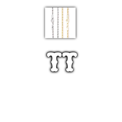 Custom Letters Freibeuter Font Necklace