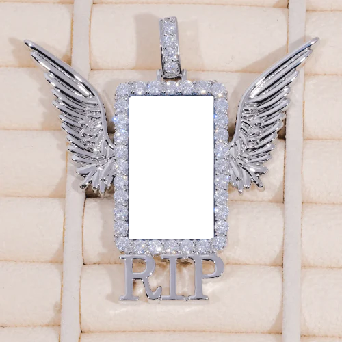 RIP WING 3D CUSTOM PICTURE PENDANT