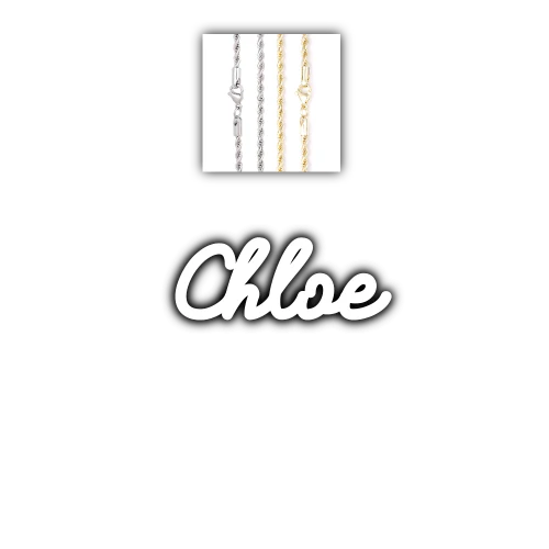 Script Custom Letter Necklace