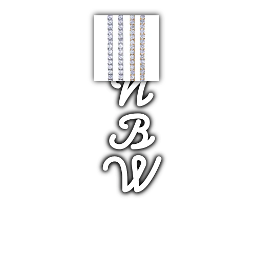 Script Custom Letter Necklace