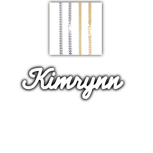 Script Custom Letter Necklace